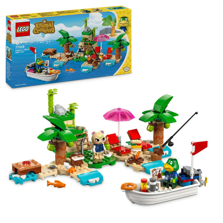 LEGO® Animal Crossing Paseo en barca con el Capitán 77048