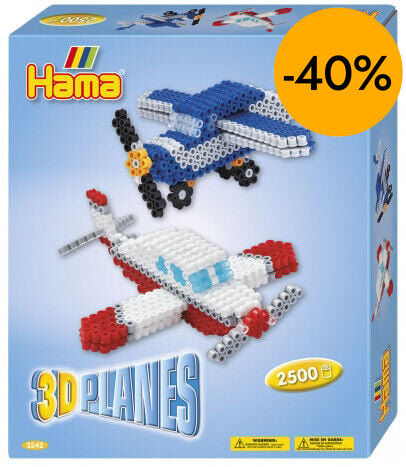 Midi mosaico 3D Hama Aviones 2500 piezas