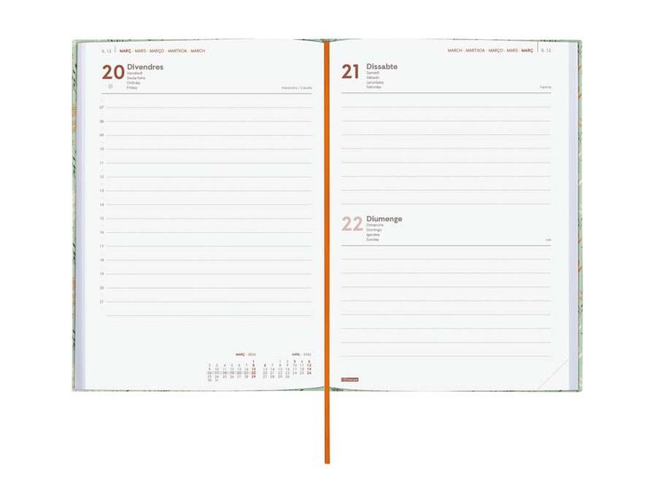 Agenda Finocam Berlín Y10 día/pág cat 2026 Trigo