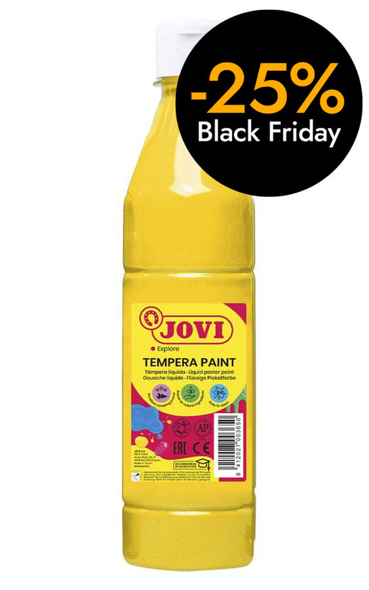Témpera Jovi 500ml groc