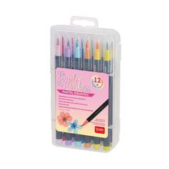 Rotuladores pincel Legami pastel 12 colores