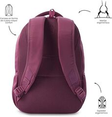 Motxilla Totto Tracer burgundy