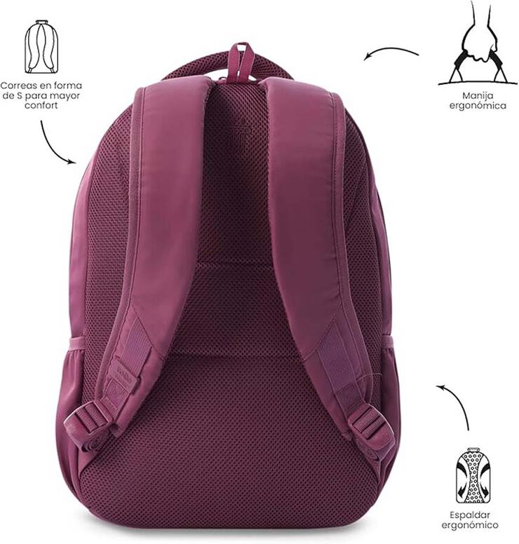 Motxilla Totto Tracer burgundy