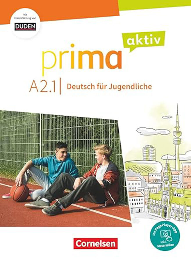Prima aktiv: Prima Aktiv A2.1 Kursbuch inkl. PagePlayer App + interaktive Ubu