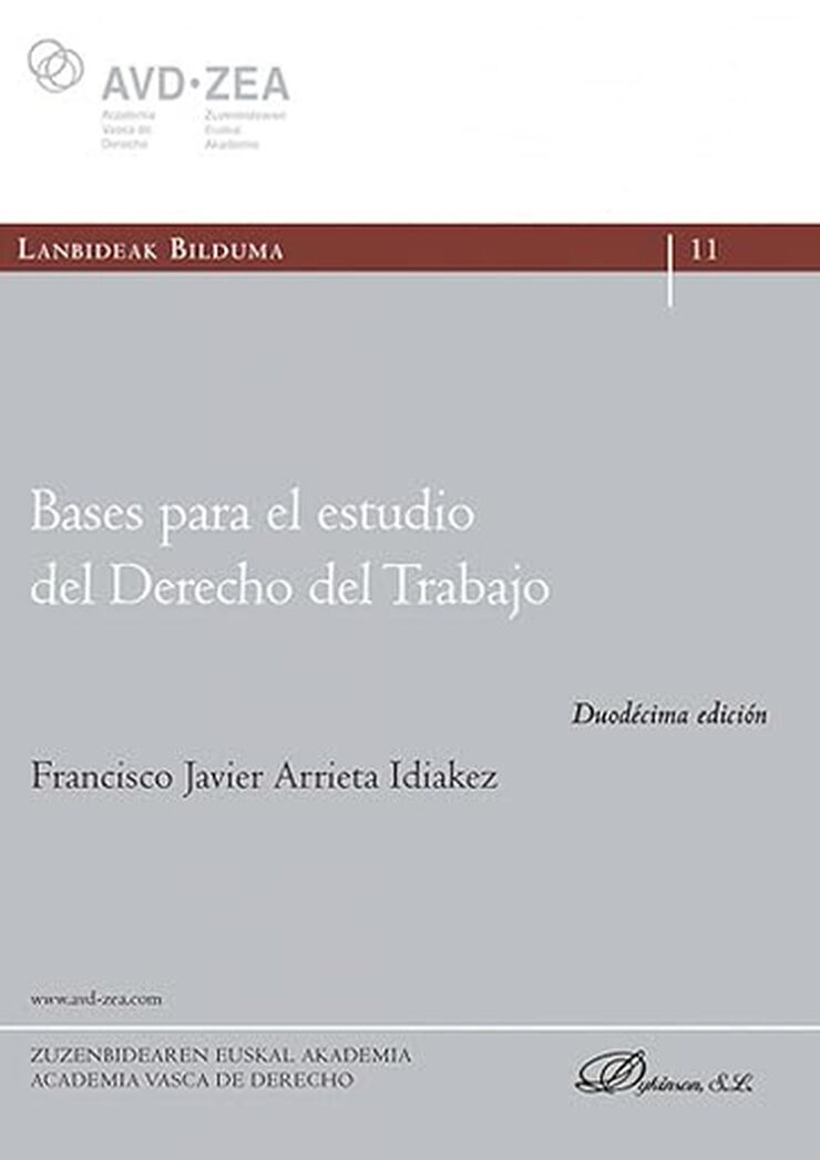 Bases para el estudio del Derecho del Trabajo