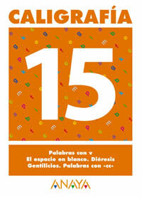 Caligrafa 15 Pastor Primaria Anaya