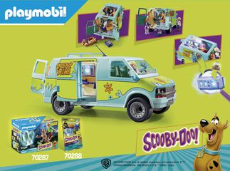 Playmobil Scooby Doo la màquina del Misteri (70286)