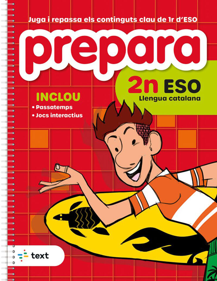 Prepara 2n ESO Llengua catalana - Quadern d'estiu