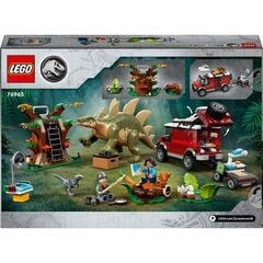 LEGO® Jurassic World Misiones Dinosaurio: Descubrimiento del Stegosaurus 76965