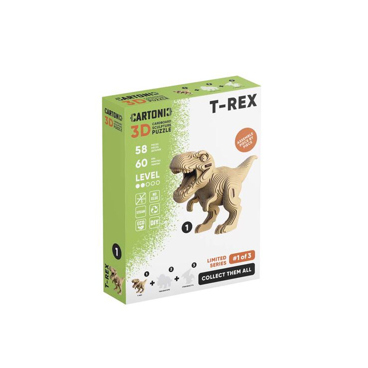 Puzzle 3D Cartonic T-Rex