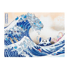 Puzle 1000 peces Great Wave of Catagawa
