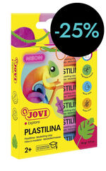 Plastilina Jovi Neón 15g 6 colores