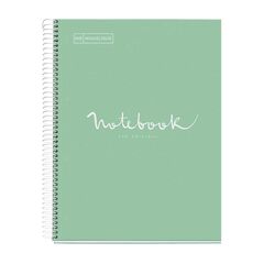 Notebook 5 A4 Miquelrius Emotions 120 fulls menta