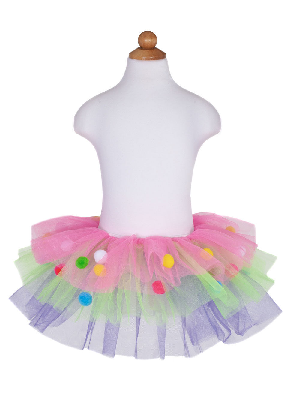 Faldilla TuTu multicolor pompons Great Pretenders