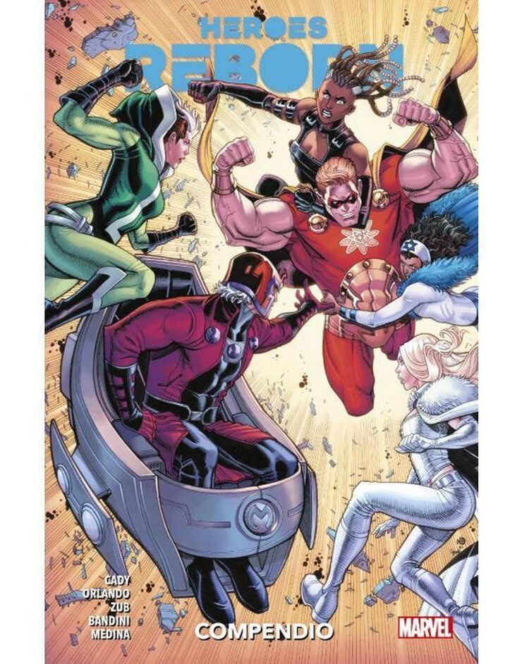 100% Marvel coediciones héroes reborn. compendio 1