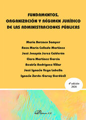 Fundamentos. Organizaci&oacute;n y r&eacute;gimen jur&iacute;dico de las administraciones p&uacute;blicas