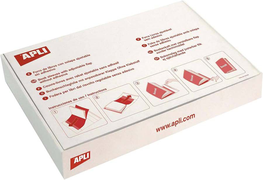 Forro para libros ajustable 100u