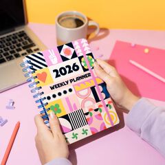 Agenda A5 sem/vista mult 2026 Geometrical Harmony