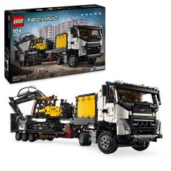LEGO® Technic Camión FMX y Excavadora Eléctrica EC230 Volvo 42175