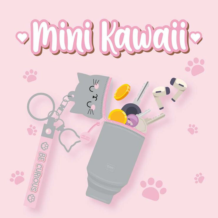 Estuche Mini 2 en 1 Kawaii Legami Kitty
