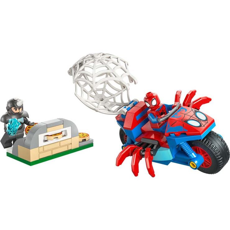 LEGO® Spidey Spidey amb la Moto vs. Rhino 11206