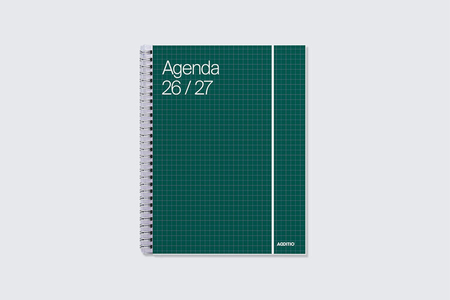 Agenda Escolar Additio Universal Semana/Vista 2026-2027