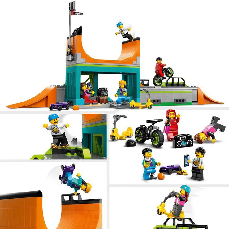 LEGO® City Set de Parque de Skate Callejero 60364
