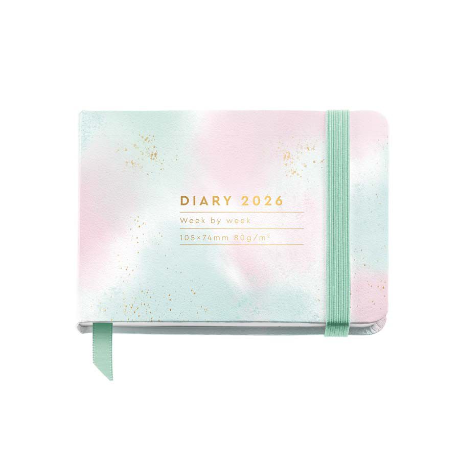 Agenda Miquelrius Pocket 10x7 sem/vista catal&aacute;n 2026 Gradient