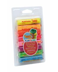 Pastilina Fluorescentes Jovi 15g 8 colores