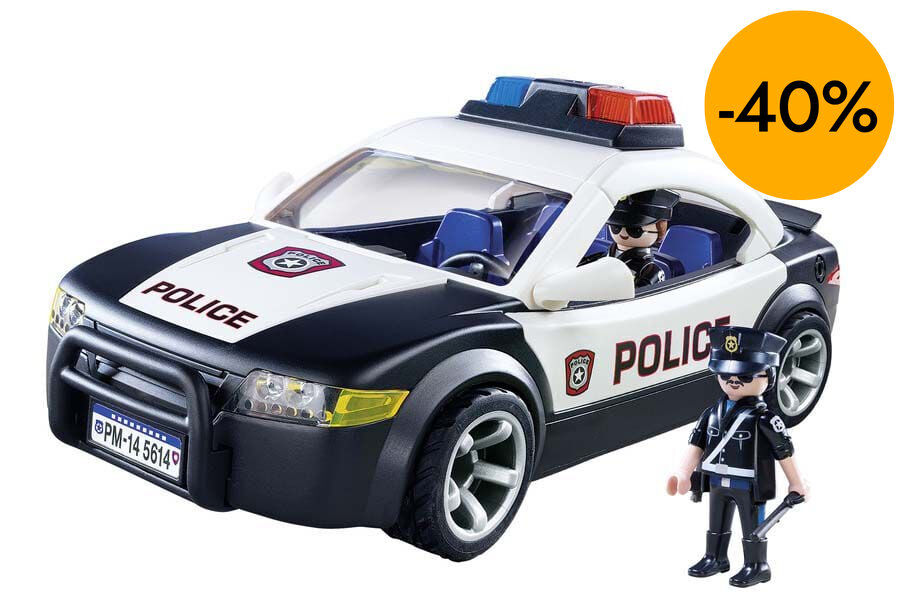 Playmobil City Action Veh&iacute;culo Polic&iacute;a 5673
