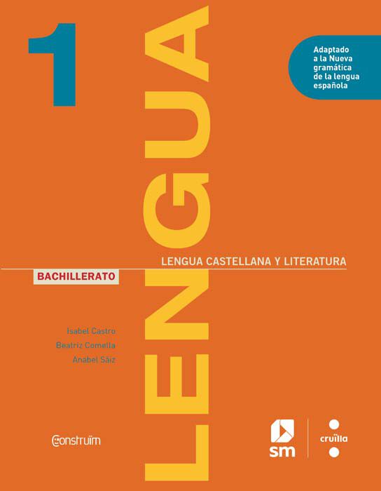 Lengua castellana y literatura. 1 Bachillerato. Contr&uuml;im