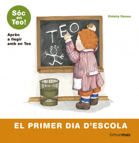 Hola, S&oacute;c En Teo! El Primer Dia D'Escola.