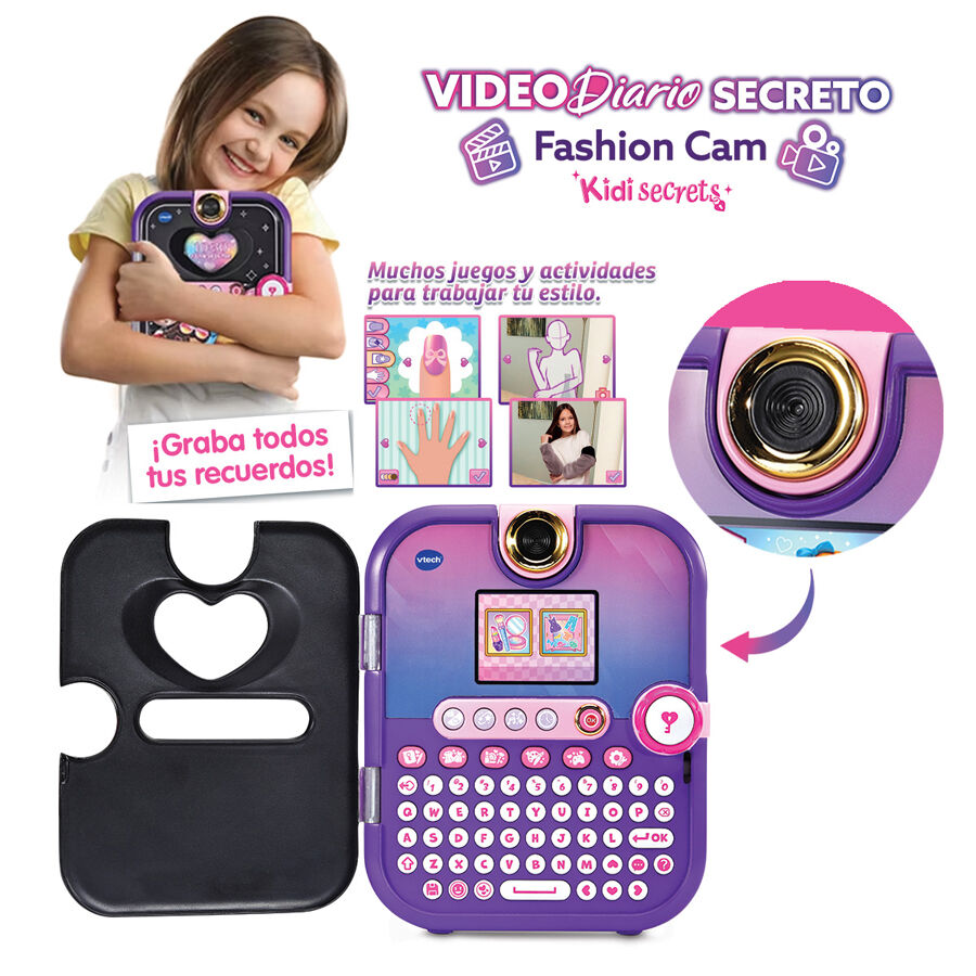 KidiSecrets Diari modern amb c&agrave;mera