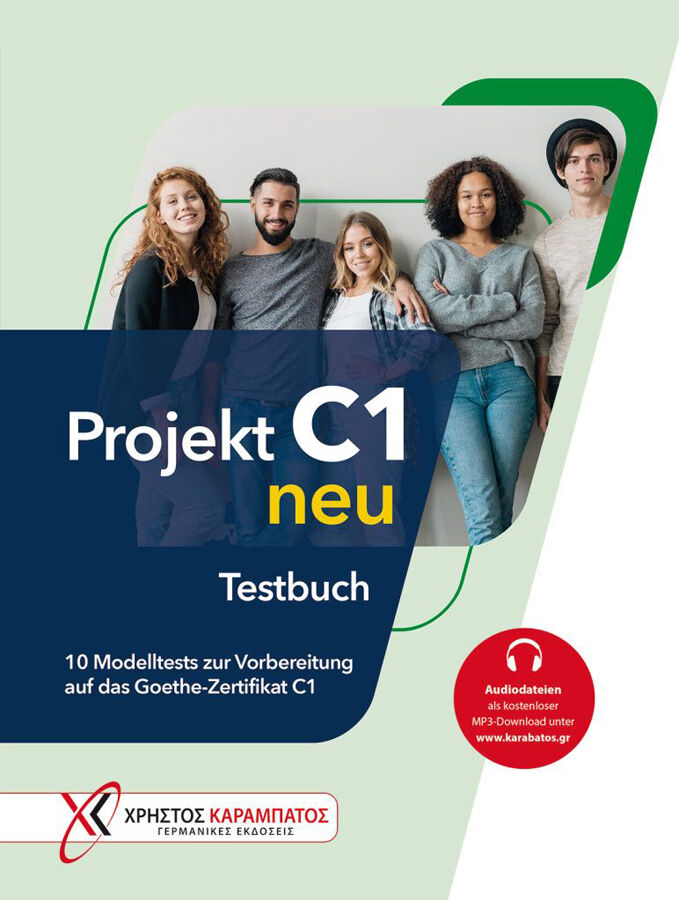 Projekt C1 neu. Testbuch mit Audios online