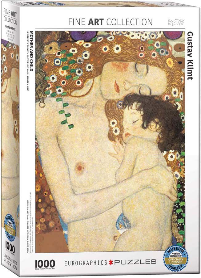 Puzle 1000 Piezas Gustav Klimt &ndash; Mare i Fill