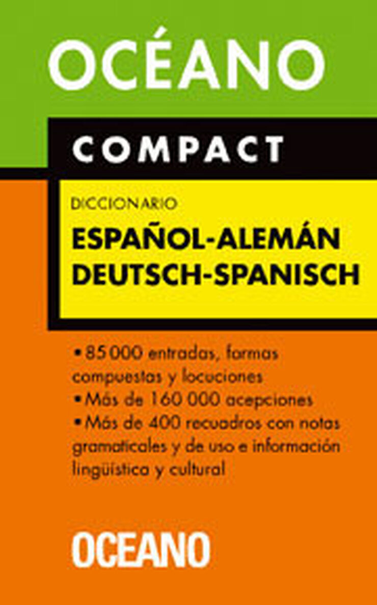 Océano Compact Diccionario Español - Alemán / Deutsch - Spanisch