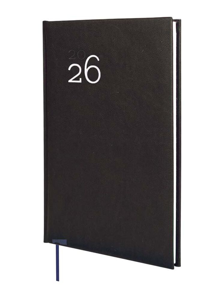 Agenda Finocam Milano Y11 sem/vista vertical cat 2026 negro