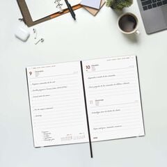 Agenda Finocam Mara Y10 día/pág cat 2026 azul