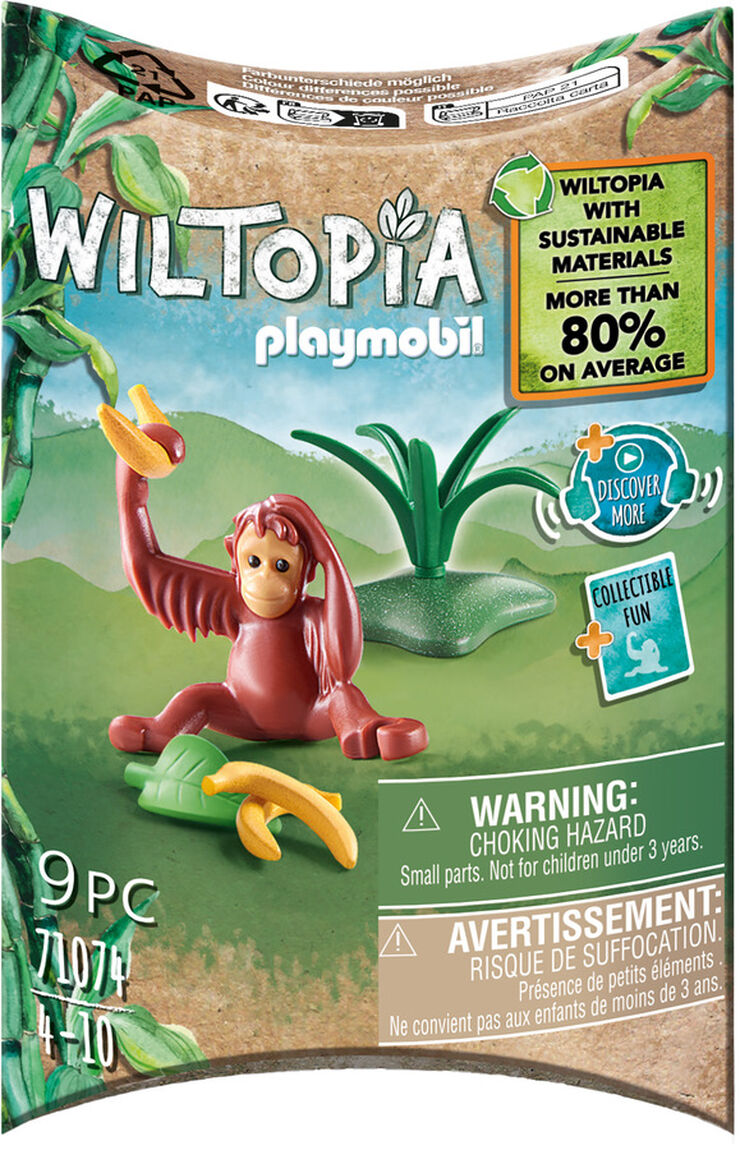 Playmobil Wiltopia Orangután Joven 71074