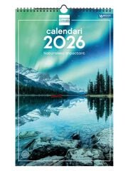 Calendario pared Finocam espiral 25x40 2026 Natural catalán