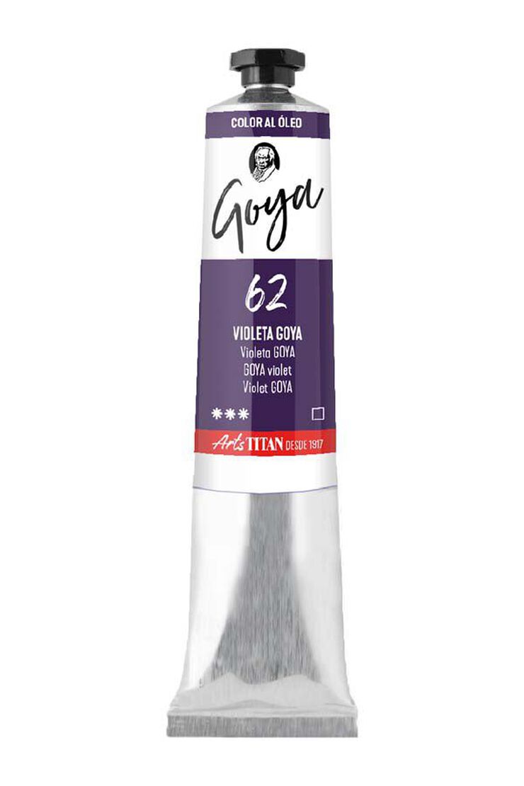 Pintura al &oacute;leo Goya 20ml violeta goya