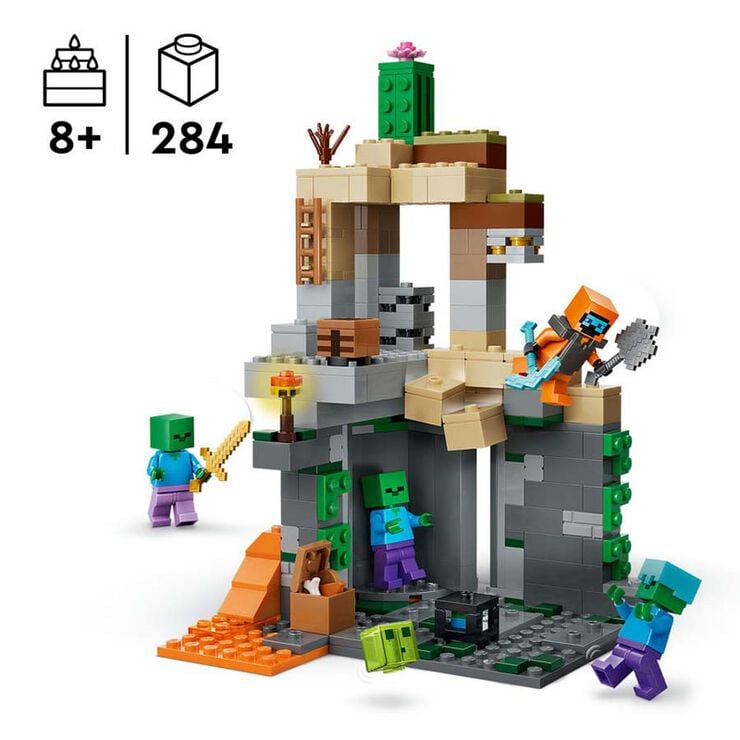 LEGO® Minecraft La Masmorra de Zombis 21587
