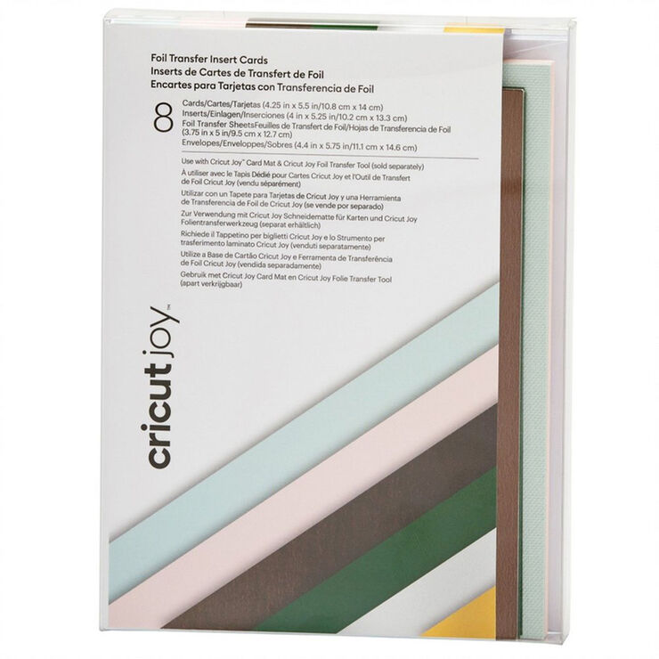 Joy 8 Tarjetas/Sobres Foil Forest A2