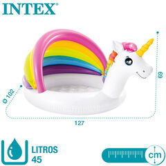 Piscina Intex Unicorn 127X102X69Cm.