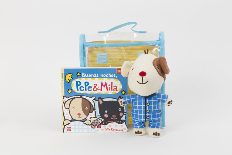 Pack Buenas noches, Pepe y Mila + Muñeco de Pepe