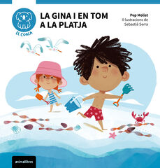 La Gina i en Tom a la platja La Gina i en Tom a la platja