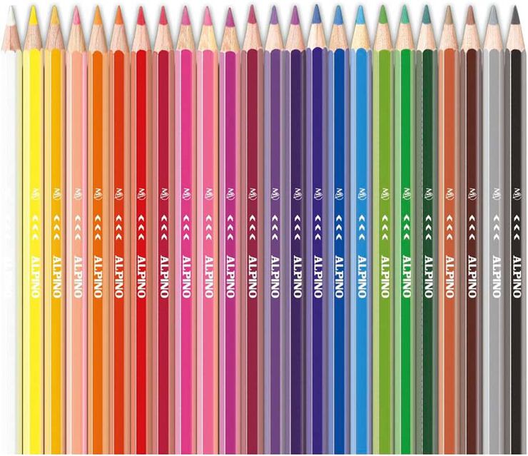 Lápices de colores Alpino Up 24 colores