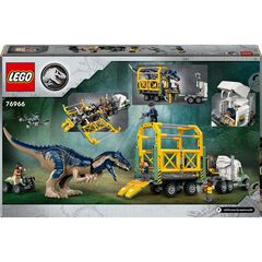 LEGO® Jurassic World Misions Dinosaure: Camió de Transport del Allosaurus 76966