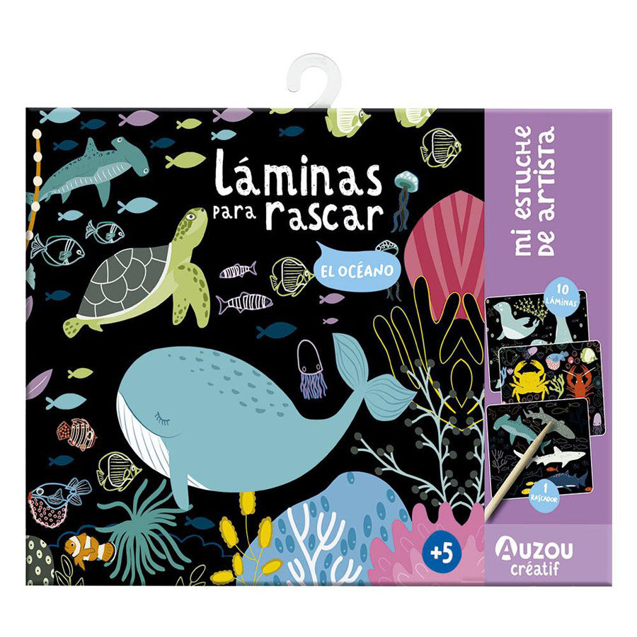 El Oc&eacute;ano - l&aacute;minas para rascar