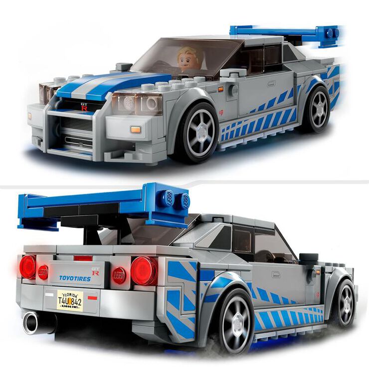 LEGO® Speed Champions Nissan Skyline GT-R (R34) de 2 Fast 2 Furious 76917